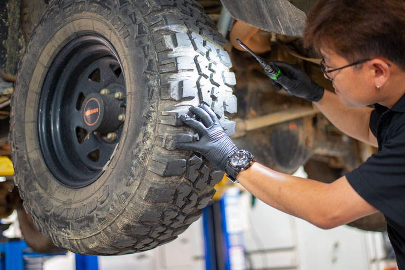 Tyres, Steering & Suspension